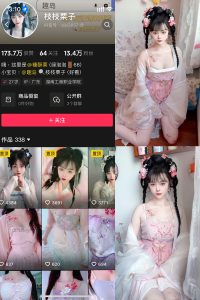 抖音 枝枝栗子 微密圈  NO.003期 【28P6V】最新至：2025.5.12-微密空间